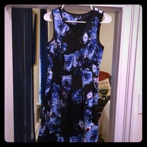 Apt 9 Floral Scuba Dress